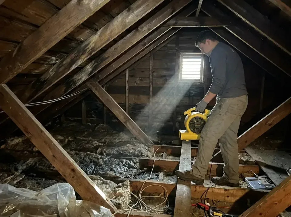 attic-water-damage-drying-proc-007 — frequently asked questions, Emergency Water Extraction & 24/7 Flood Response in South M…